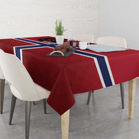 Custom Norway Football Tablecloth Lion Sporty Style