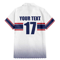 Norway Ice Hockey Custom Family Matching Mermaid Dress and Hawaiian Shirt Norge Polar Bears White Style