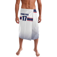 Norway Ice Hockey Custom Lavalava Norge Polar Bears White Style