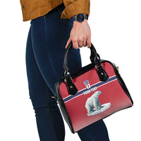 Norway Ice Hockey Custom Shoulder Handbag Norge Polar Bears Red Style