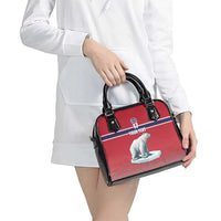 Norway Ice Hockey Custom Shoulder Handbag Norge Polar Bears Red Style