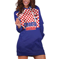 Custom Croatia Football Hoodie Dress Sporty Style