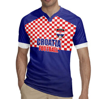 Custom Croatia Football Rugby Jersey Sporty Style