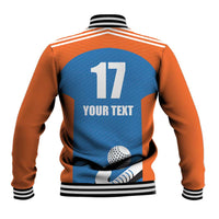 Netherlands Field Hockey Custom Baseball Jacket Sporty Style