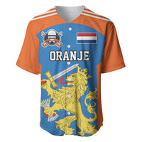 Netherlands Field Hockey Custom Baseball Jersey Sporty Style