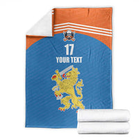 Netherlands Field Hockey Custom Blanket Sporty Style