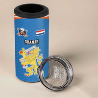 Netherlands Field Hockey Custom 4 in 1 Can Cooler Tumbler Sporty Style