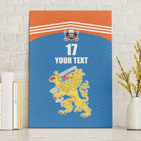Netherlands Field Hockey Custom Canvas Wall Art Sporty Style