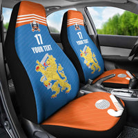 Netherlands Field Hockey Custom Car Seat Cover Sporty Style