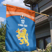 Netherlands Field Hockey Custom Garden Flag Sporty Style