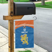 Netherlands Field Hockey Custom Garden Flag Sporty Style