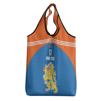 Netherlands Field Hockey Custom Grocery Bag Sporty Style