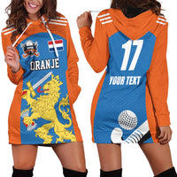 Netherlands Field Hockey Custom Hoodie Dress Sporty Style