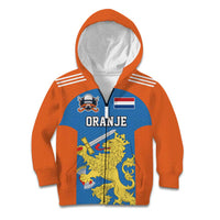 Netherlands Field Hockey Custom Kid Hoodie Sporty Style