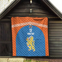 Netherlands Field Hockey Custom Quilt Sporty Style