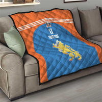 Netherlands Field Hockey Custom Quilt Sporty Style