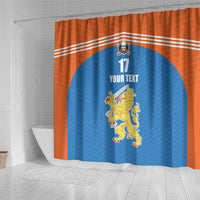 Netherlands Field Hockey Custom Shower Curtain Sporty Style