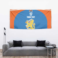 Netherlands Field Hockey Custom Tapestry Sporty Style