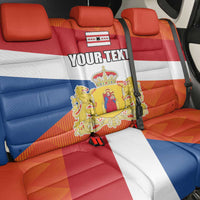 Netherlands Drenthe Province Personalized Back Car Seat Cover Flag of Drenthe