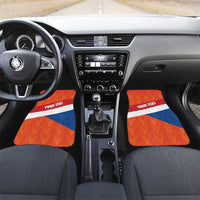 Netherlands Drenthe Province Personalized Car Mats Flag of Drenthe