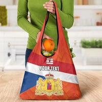 Netherlands Drenthe Province Personalized Grocery Bag Flag of Drenthe