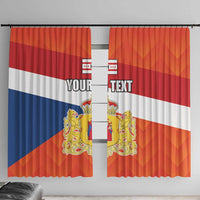 Netherlands Drenthe Province Personalized Window Curtain Flag of Drenthe