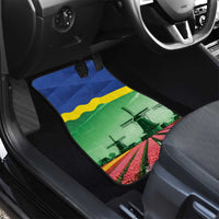 Netherlands Flevoland Province Car Mats Flag Style