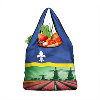 Netherlands Flevoland Province Grocery Bag Flag Style