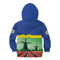 Netherlands Flevoland Province Kid Hoodie Flag Style