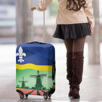 Netherlands Flevoland Province Luggage Cover Flag Style