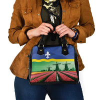 Netherlands Flevoland Province Shoulder Handbag Flag Style