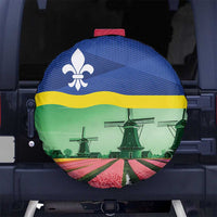 Netherlands Flevoland Province Spare Tire Cover Flag Style
