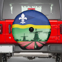 Netherlands Flevoland Province Spare Tire Cover Flag Style