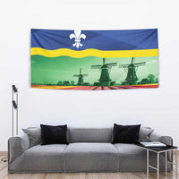 Netherlands Flevoland Province Tapestry Flag Style