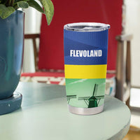 Netherlands Flevoland Tumbler Cup Flag Style
