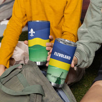 Netherlands Flevoland Tumbler Cup Flag Style
