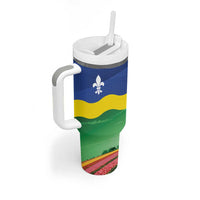 Netherlands Flevoland Tumbler With Handle Flag Style