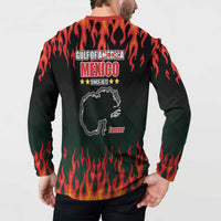 Gulf Of Mexico Since 1672 Button Sweatshirt Golfo De Mexico and Forever