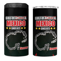 Gulf Of Mexico Since 1672 4 in 1 Can Cooler Tumbler Golfo De Mexico and Forever