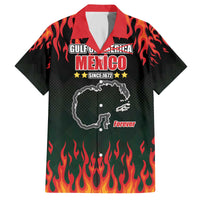 Gulf Of Mexico Since 1672 Family Matching Off The Shoulder Long Sleeve Dress and Hawaiian Shirt Golfo De Mexico and Forever