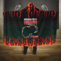 Gulf Of Mexico Since 1672 Hooded Blanket Golfo De Mexico and Forever