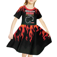 Gulf Of Mexico Since 1672 Kid Short Sleeve Dress Golfo De Mexico and Forever