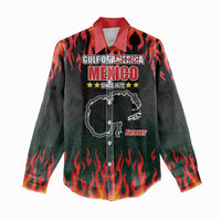 Gulf Of Mexico Since 1672 Women Casual Shirt Golfo De Mexico and Forever