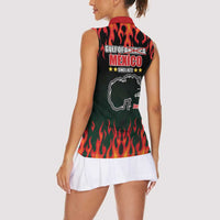 Gulf Of Mexico Since 1672 Women Sleeveless Polo Shirt Golfo De Mexico and Forever