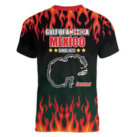 Gulf Of Mexico Since 1672 Women V-Neck T-Shirt Golfo De Mexico and Forever