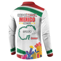 Gulf Of Mexico Since 1550 Button Sweatshirt Golfo De Mexico Forever