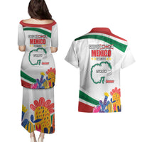 Gulf Of Mexico Since 1550 Couples Matching Puletasi and Hawaiian Shirt Golfo De Mexico Forever