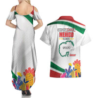 Gulf Of Mexico Since 1550 Couples Matching Summer Maxi Dress and Hawaiian Shirt Golfo De Mexico Forever