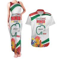 Gulf Of Mexico Since 1550 Couples Matching Tank Maxi Dress and Hawaiian Shirt Golfo De Mexico Forever