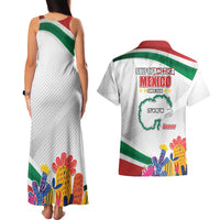 Gulf Of Mexico Since 1550 Couples Matching Tank Maxi Dress and Hawaiian Shirt Golfo De Mexico Forever